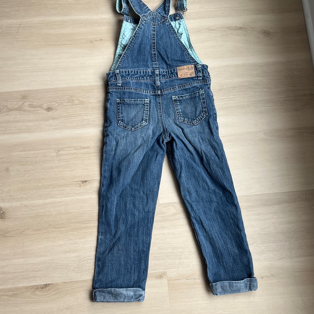 Embroidered Flower Overalls - Picture 4 of 6